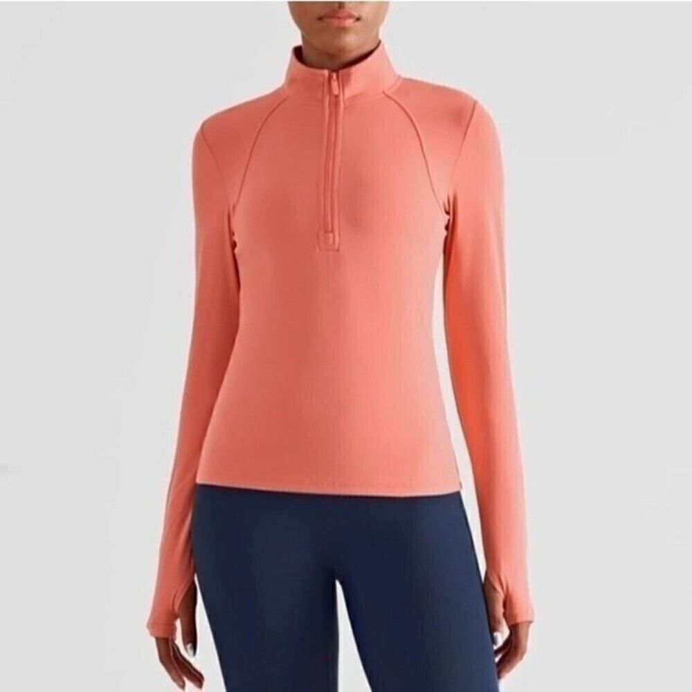 Z BY ZELLA Jacket 3/4 Front Zip Pullover